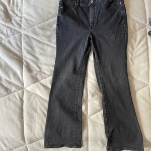 Super high rise boot cut